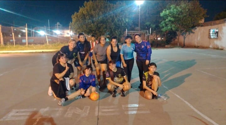 Equipo de fútbol infantil